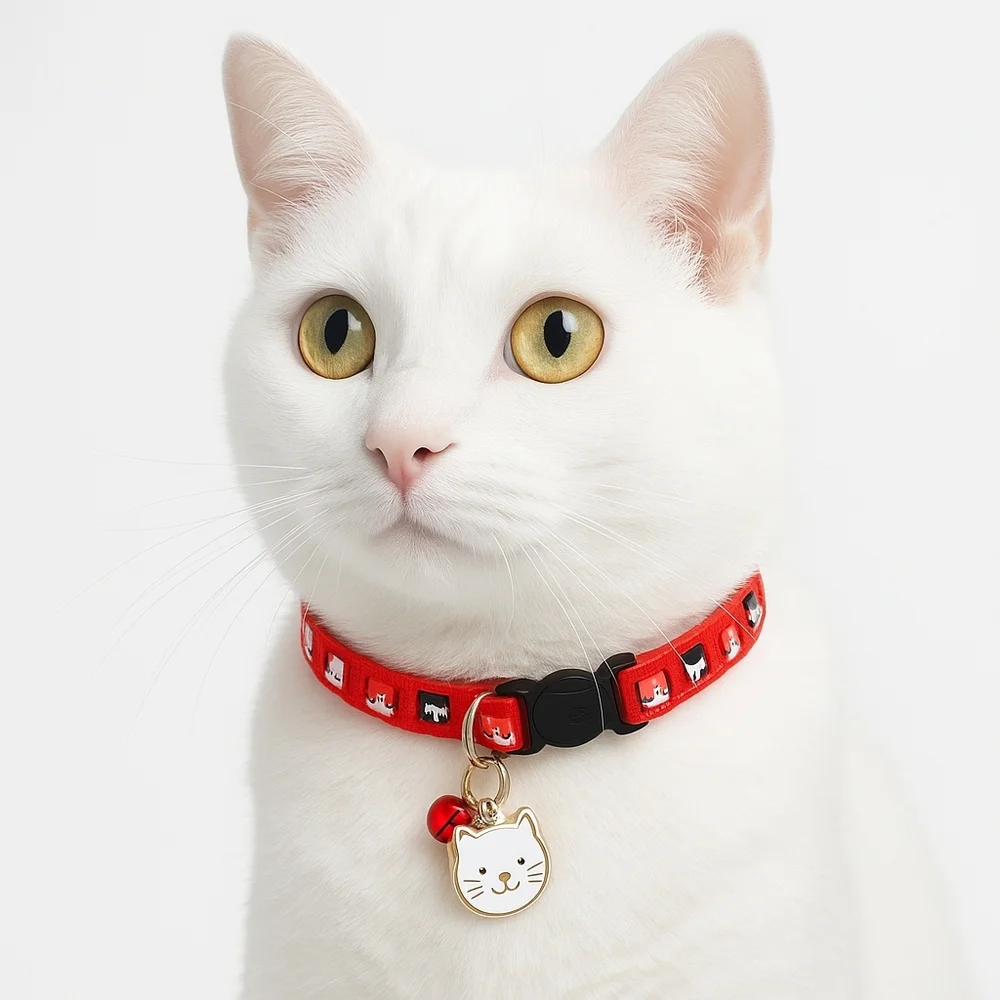Raccolta Plastica Reflective Nylon Cat Dog Collar